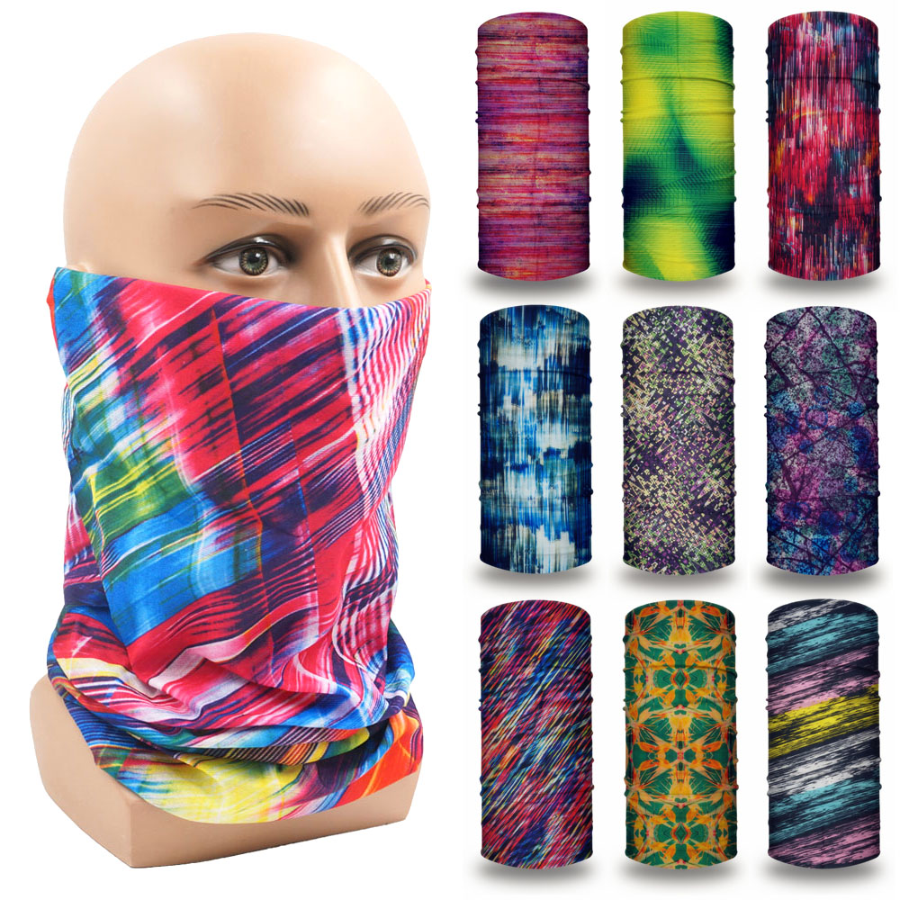 Running Gear Youtube - Bandana de cheveux Snood imprimé coloré
