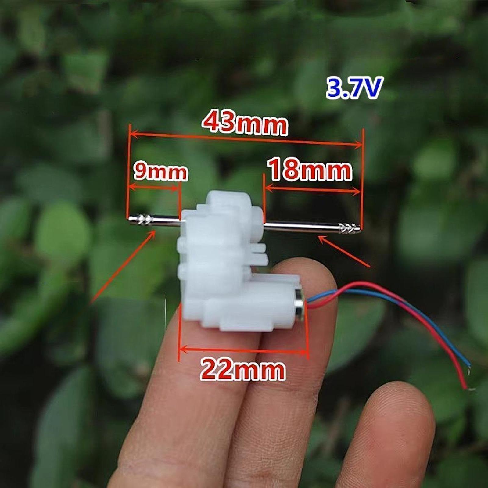 Running Gear Box - Moteur sans noyau, mini-électromoteur à courant