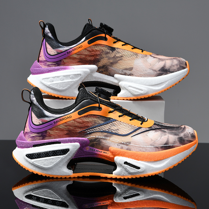 Running Shoe Carbon - Chaussures de course élastiques pour hommes,