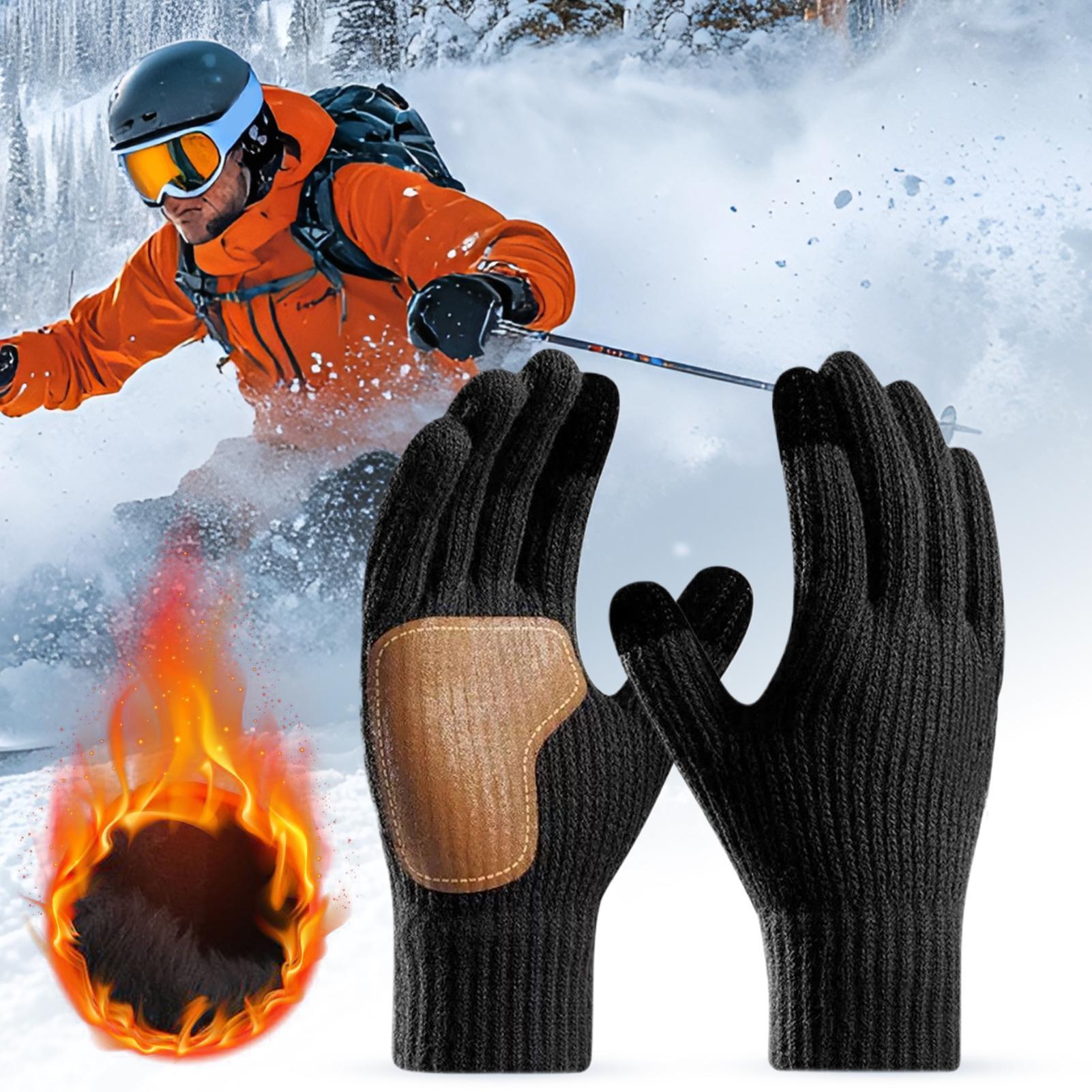 Running Gear In Cold Weather - Gants chauffants USB avec écran tactile,