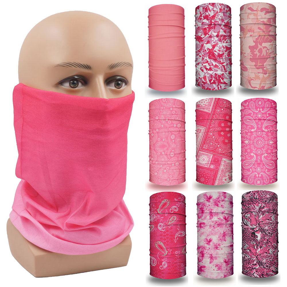 Running Gear Youtube - Bandana rose masque facial randonnée Bandanna