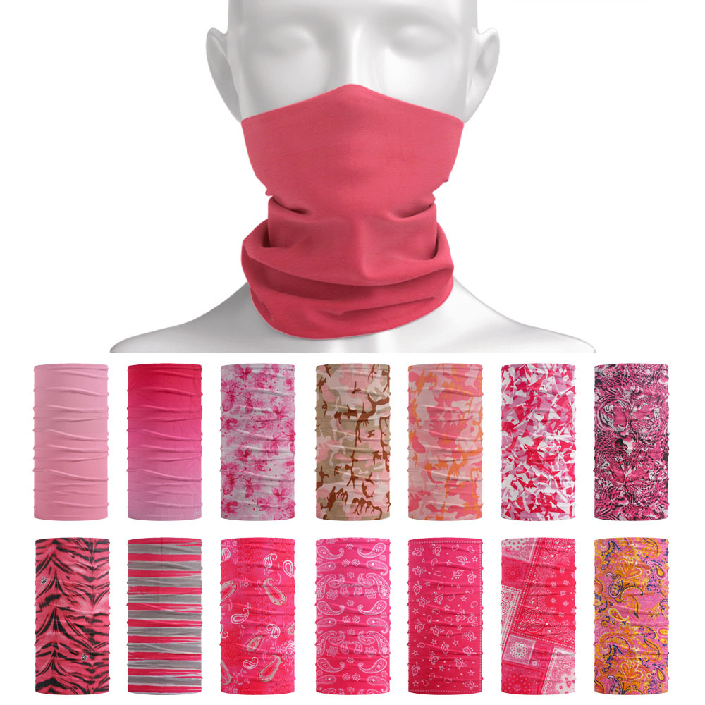 Running Gear Youtube - Bandana rose sans couture pour l'extérieur,