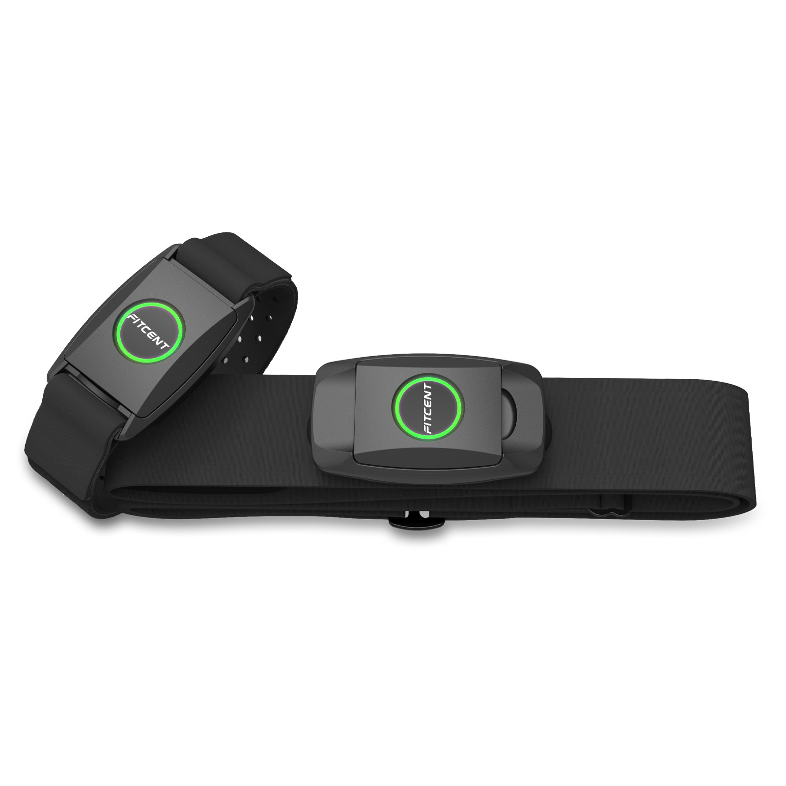 Heart Rate Strap Chest - FITCENT-Moniteur de fréquence cardiaque aste 2