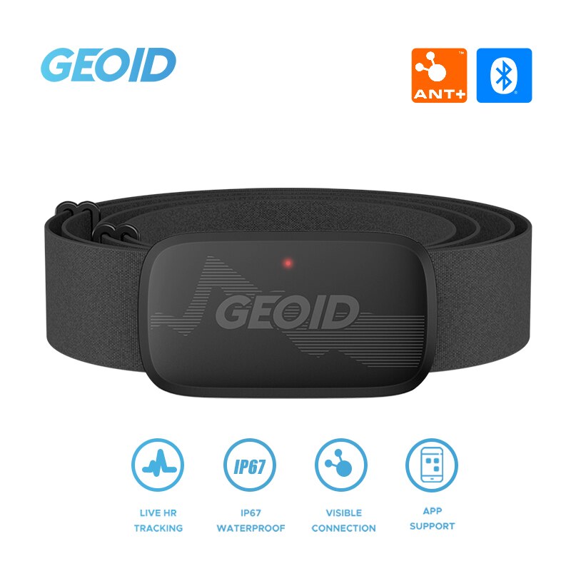 Heart Rate Strap Chest - GEOID-Capteur de Fréquence Cardiaque HS500, Équipement