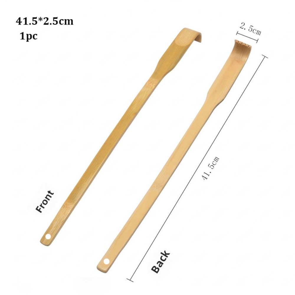 Muscle Roller Stick - Grattoir dorsal massant durable en bambou,
