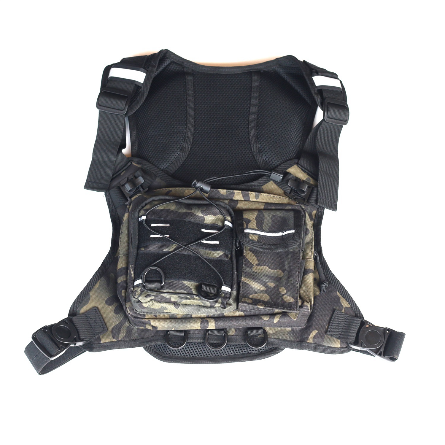 Sac de poitrine tactique léger - Reflective Running Gear Vest avis et prix