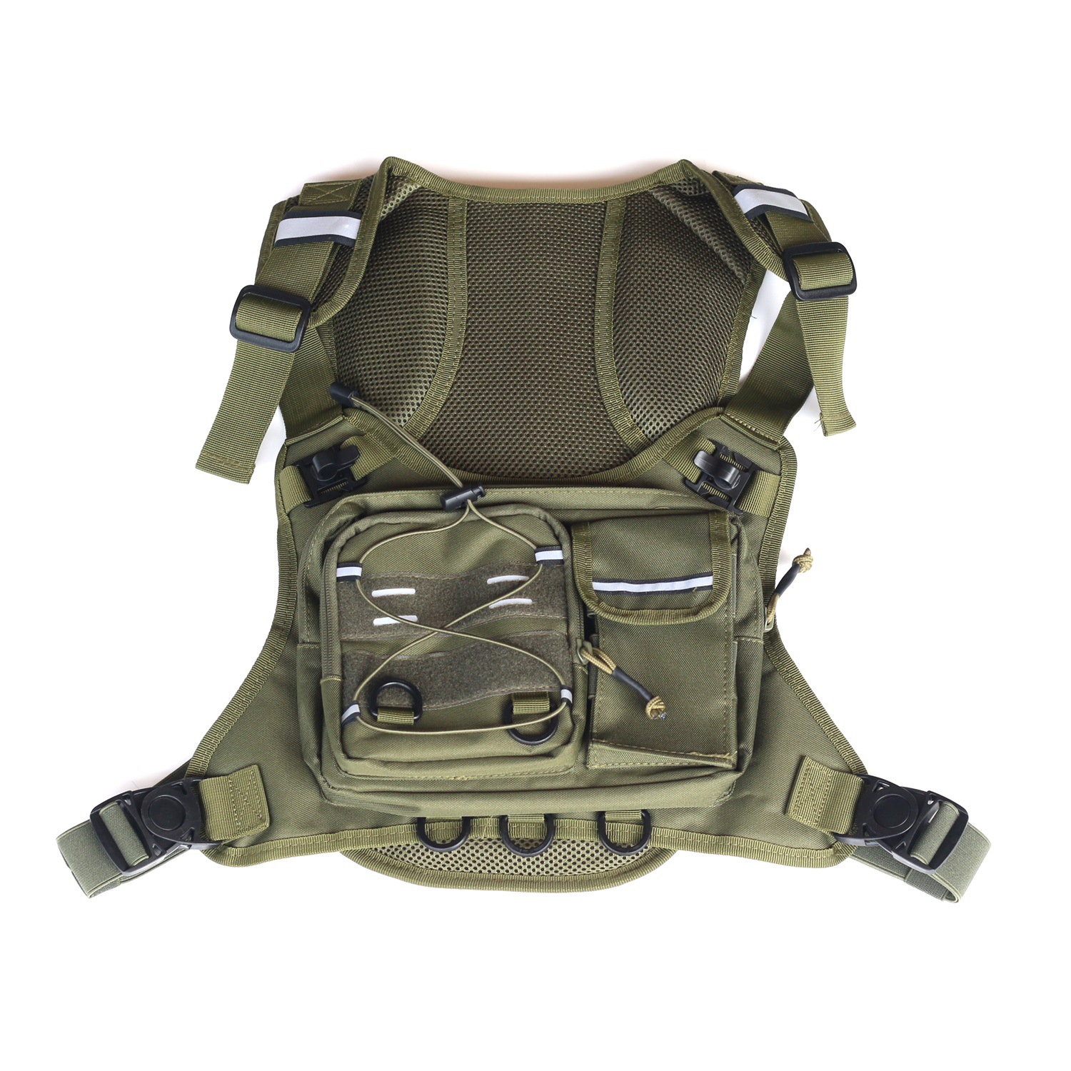 Sac de poitrine tactique léger - Reflective Running Gear Vest avis et prix