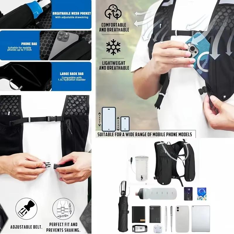 Gilet d'hydratation réfléchiss - Reflective Running Gear Vest avis et prix