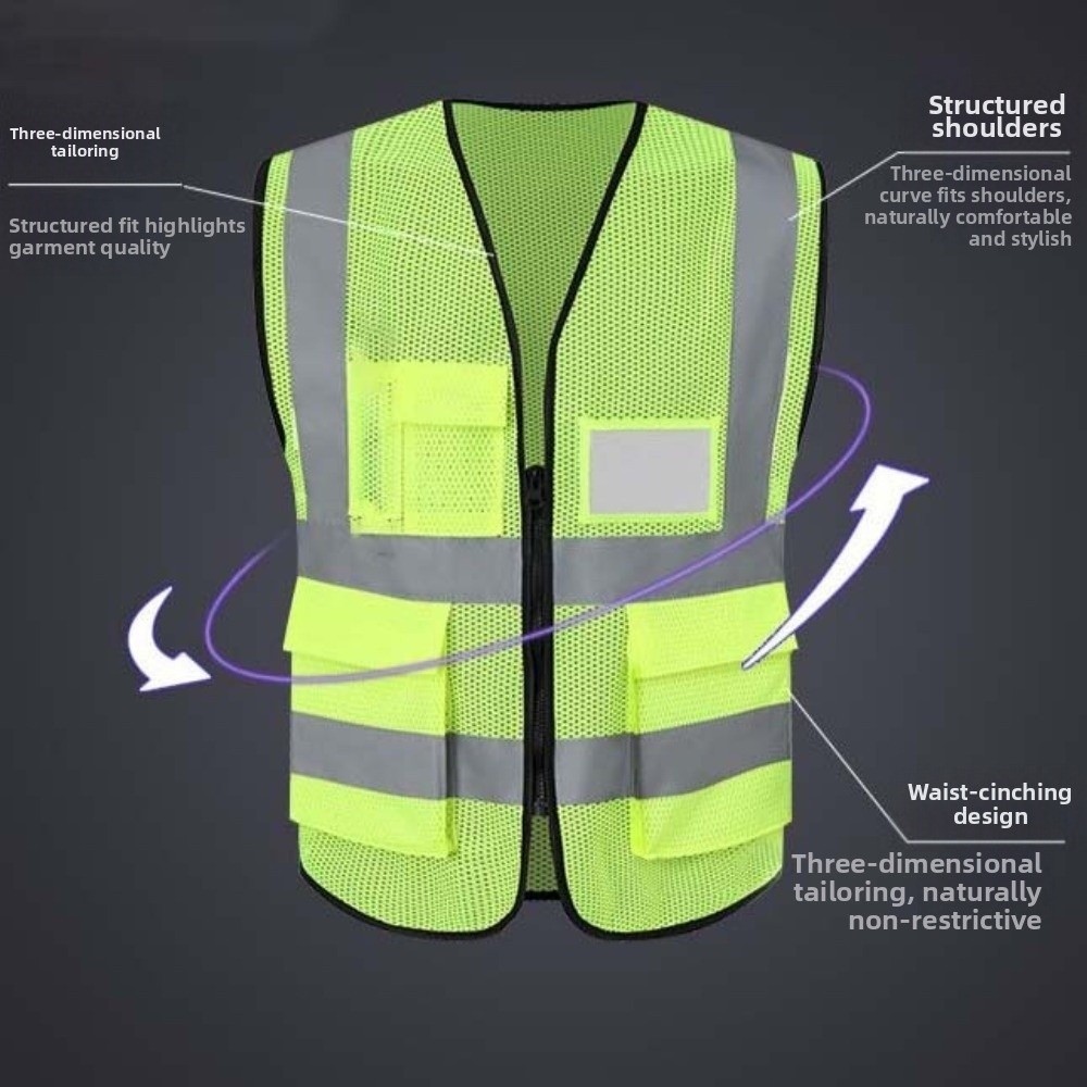 Gilet réfléchissant haute visi - Reflective Running Gear Vest avis et prix