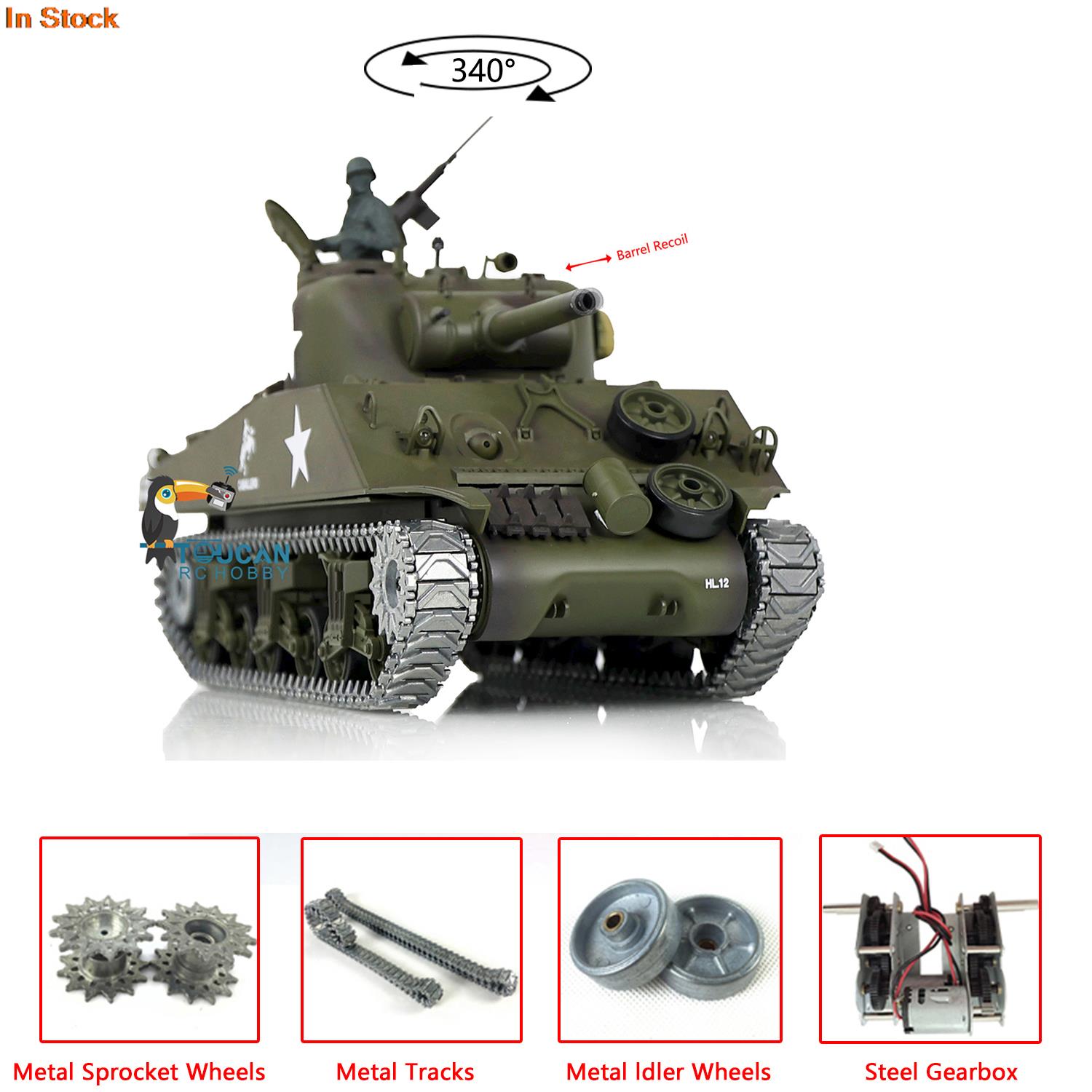 1/16 HENG LONG RC Tank 7.0 mis - Running Gear Box avis et prix