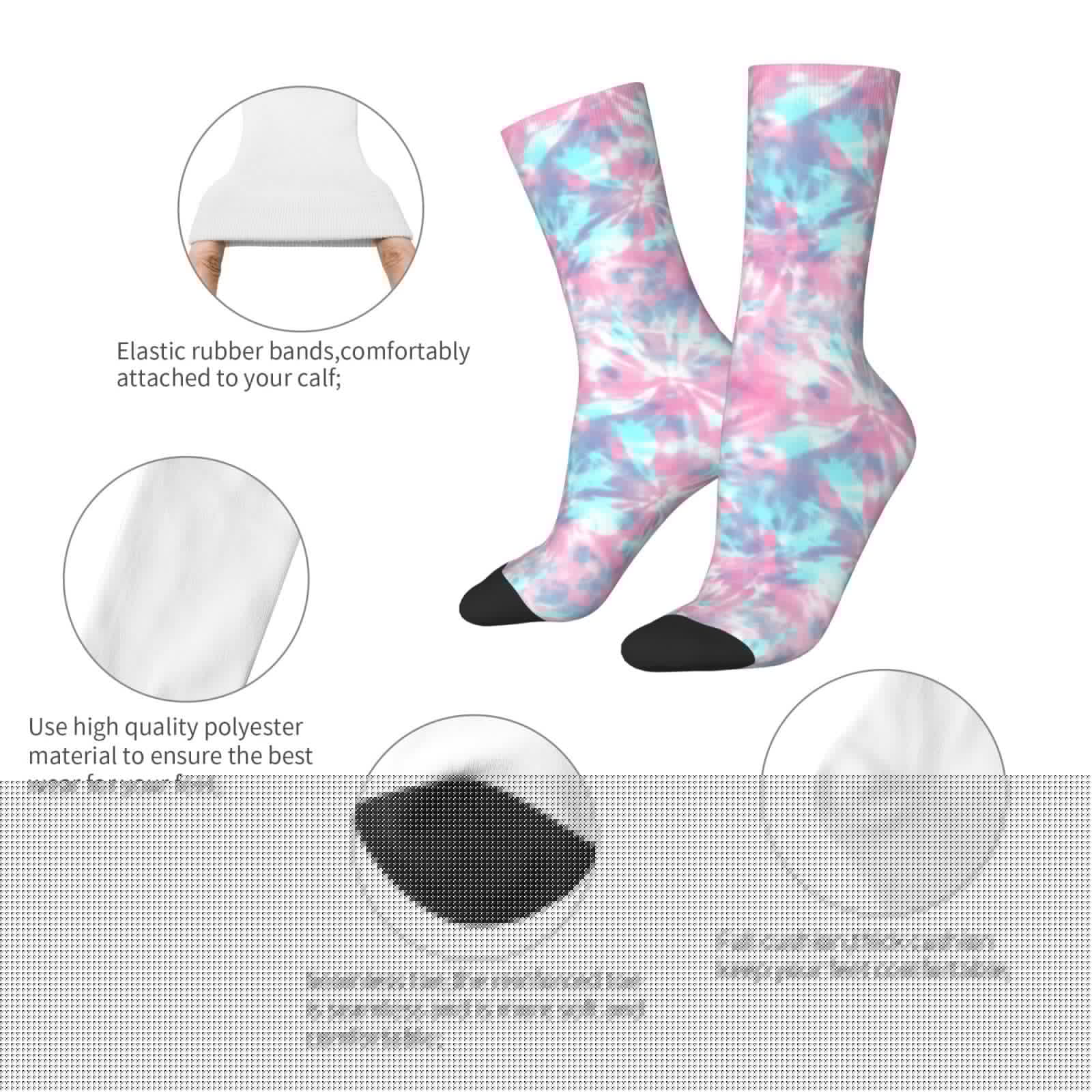 Chaussettes d'équipage imprimé - Running Gear Youtube avis et prix