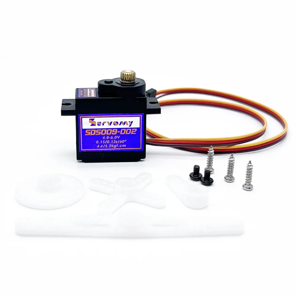 4 servos SDS009-02 9g, 4,4 kgf - Running Gear Car avis et prix