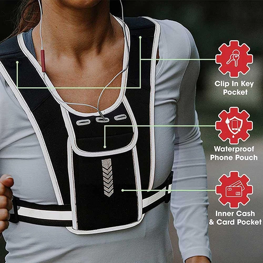 Support de téléphone en émail  - Reflective Running Gear Vest avis et prix