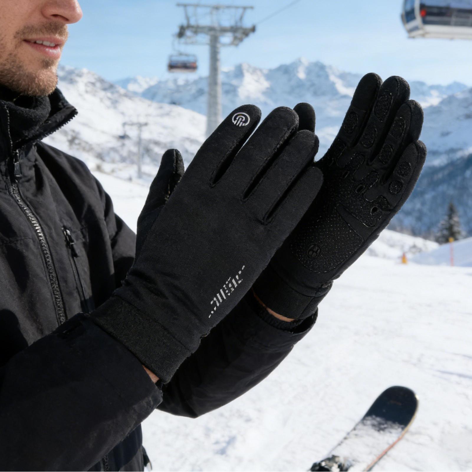 Gants de vélo d'hiver, doigt c - Running Gear In Cold Weather avis et prix