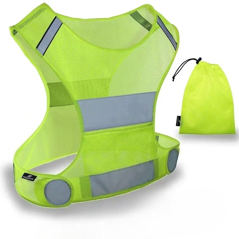 1 ensemble gilet fluorescent d - Reflective Running Gear Vest avis et prix