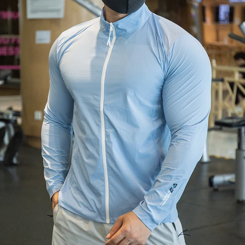 Hommes glace soie séchage rapi - Running Gear Jacket avis et prix