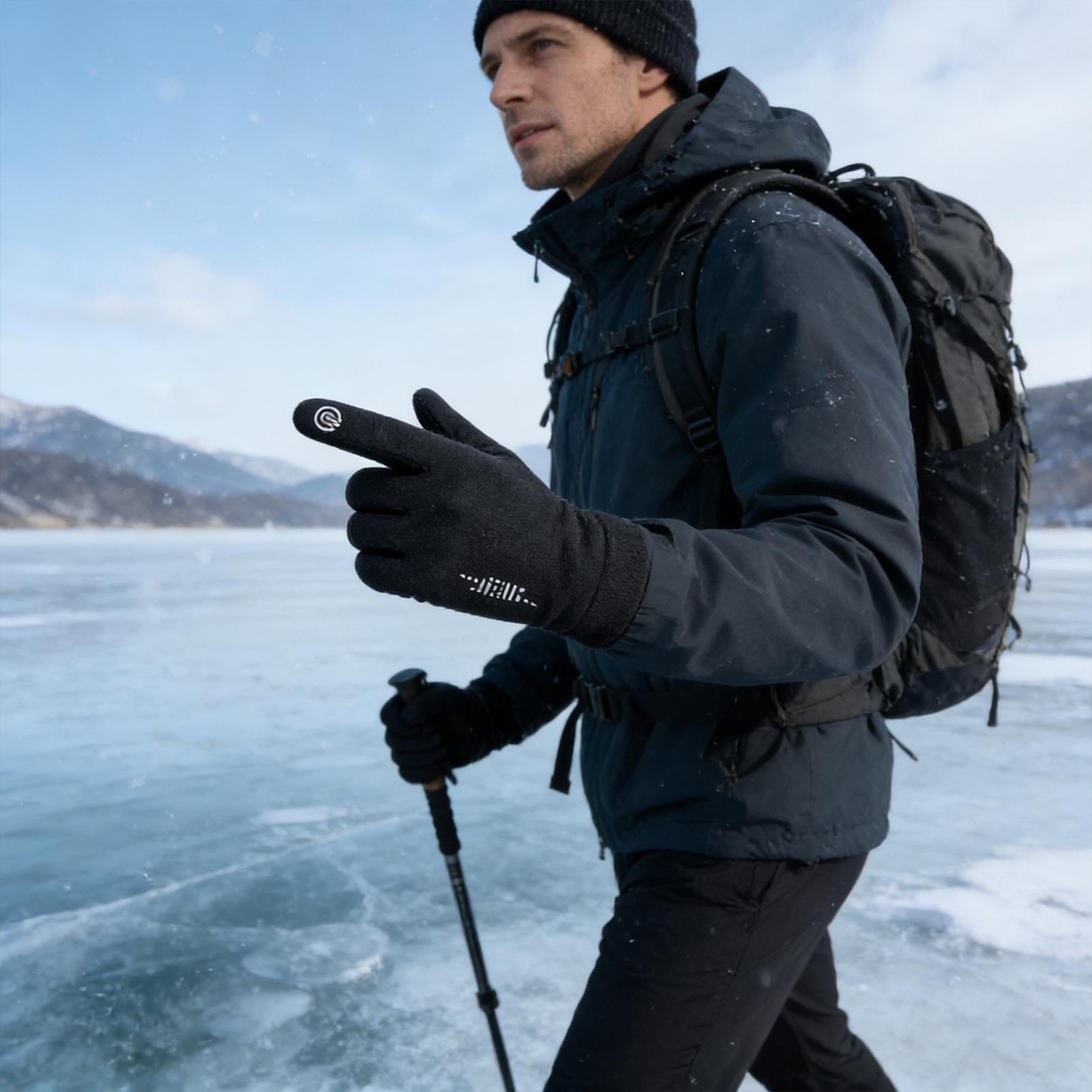 Gants de cyclisme chauds, doig - Running Gear In Cold Weather avis et prix