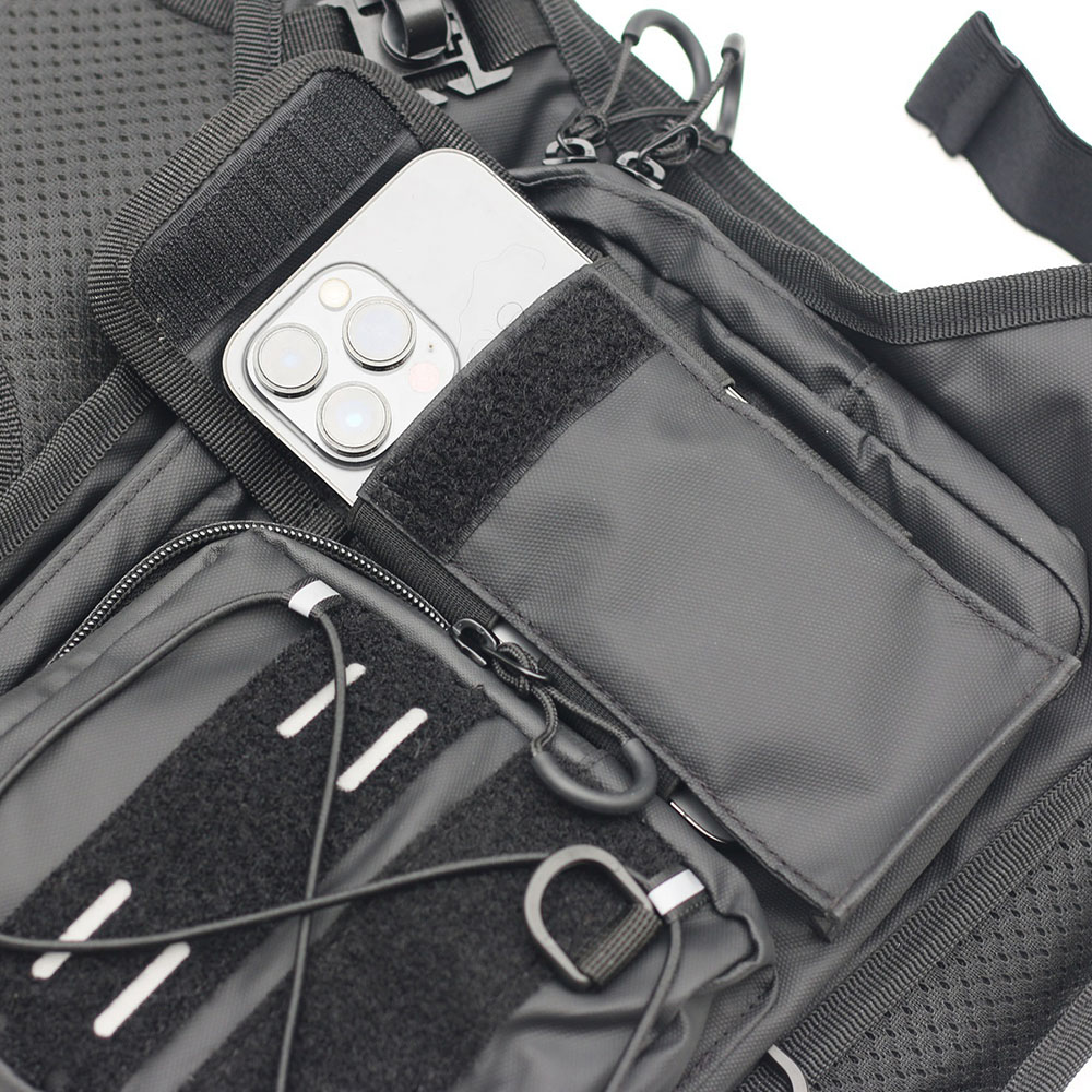 Sac de poitrine tactique avec  - Reflective Running Gear Vest avis et prix